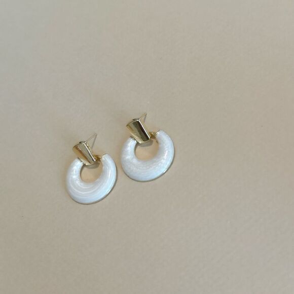 Geo earrings M867 - Picture 4 of 5